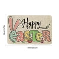 thumbnail image 3 of Meitianfacai Easter Carpet Three Sizes Faux Wool Entry Door Mat Bathroom Non Slip Mat Cartoons Pattern Easter Decoration Holiday Decorations, 3 of 6