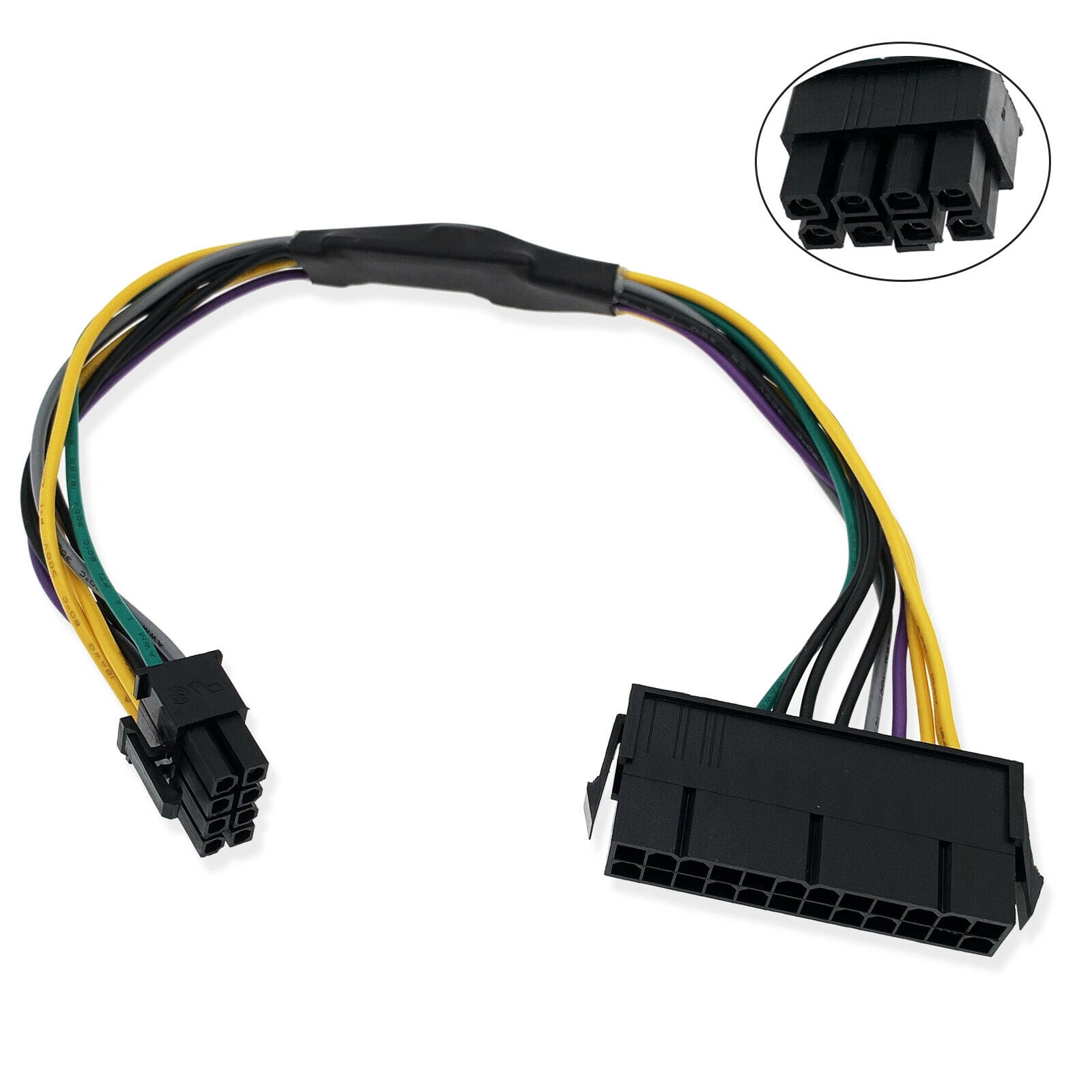 HQRP Coaster HQRP 6ft Rectangle AC Cord for Dell Precision 690 2R328 Tower Mains Cable Power