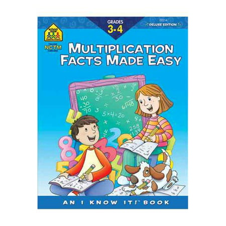 Multiplication Facts Made Easy 3-4 (Best Way To Memorize Multiplication Facts)