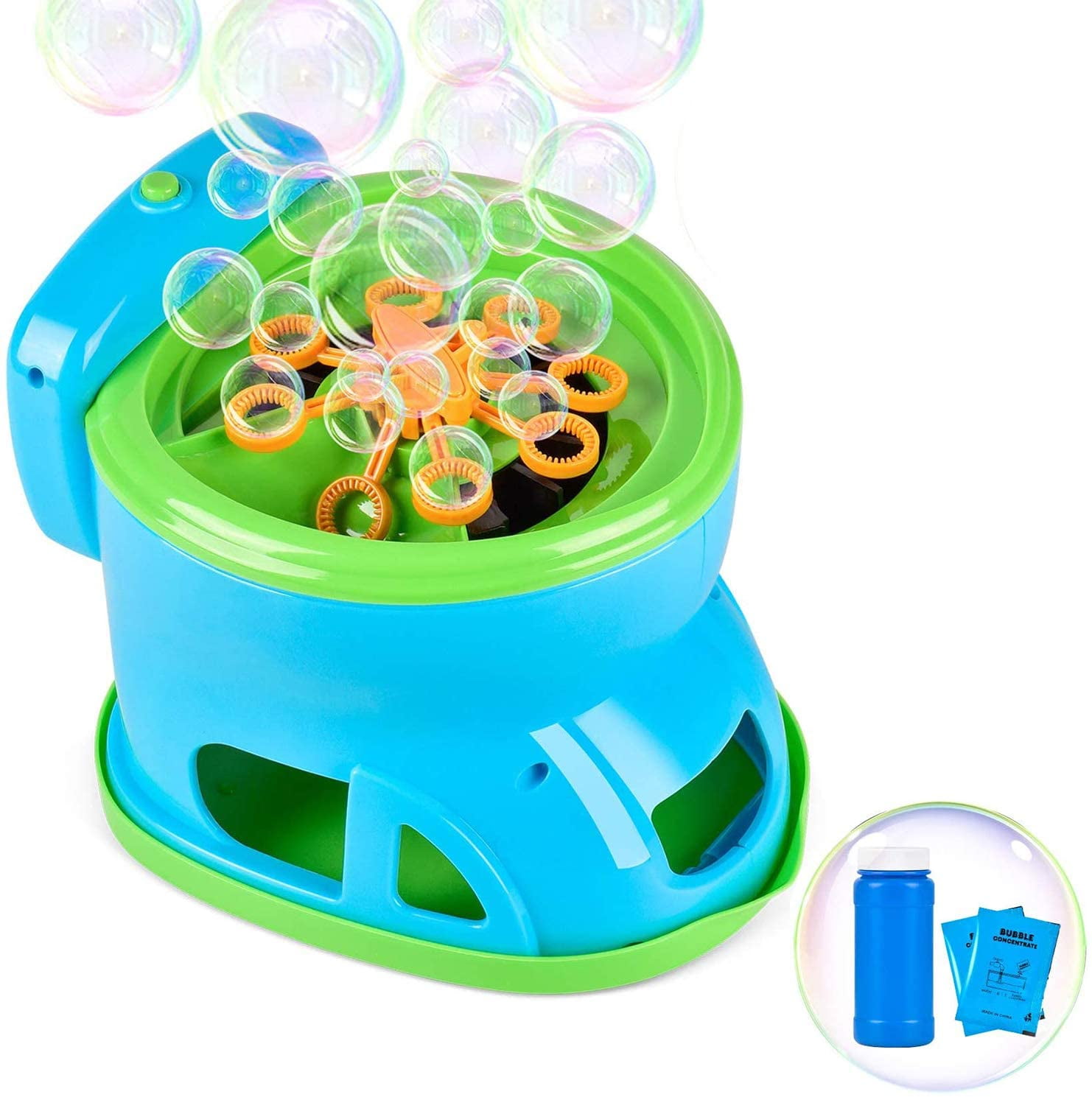 Bubble Machine, Automatic Bubble Maker Cartoon Toilet Bubble Blower Toy