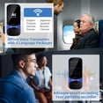 thumbnail image 3 of Offline Language Translator Device,Latest Two-Way Al Real-time Translator in 8 Offline Language, 106 Languages, Voice/Photo Translation,  180H,Instant Translator for Business,Study&Travel, 3 of 12