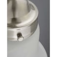 thumbnail image 3 of Progress Lighting Bedford Brushed Nickel Traditional/Casual Chandelier w/ 5 Light 100W - P4391-09, 3 of 6