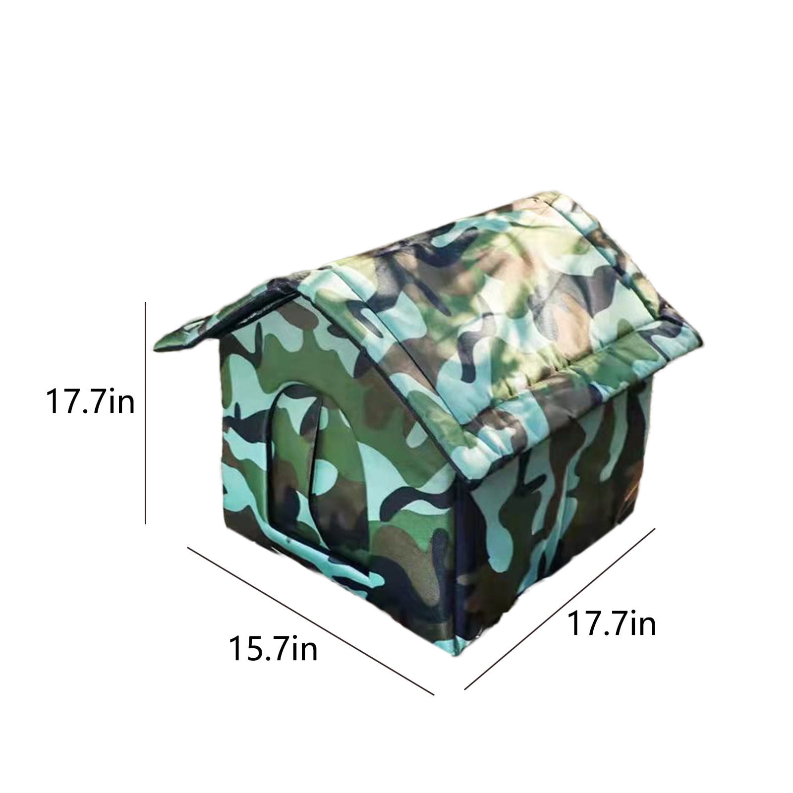YATLTE Cat Houses for Outdoor Cats, with Waterproof Canvas Roof, Thickened Cold-Proof Nest Kitty Shelter, Cat Dog Tent Cabin for Small Pet Indoor Outdo, Stray Cats Shelter