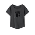 thumbnail image 1 of Camiseta de Mujer Recuerdo de Verano Camisa de Cuello Redondo de Ajuste Regular para Caminar de Vacaciones S, 1 of 7