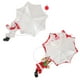 thumbnail image 3 of 2 unids muñeco de nieve alk paracaídas paracaidismo colgante decoración navideña regalos colgantes ornamentos colgantes, 3 of 6