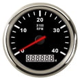 thumbnail image 1 of 85mm Car Boat Tacho Sensor Marine Tacho Meter with LCD Hourmeter 3000 4000 6000 8000 RPM Boat Tachometer 12V/24V Red Backlight ,Wide Applicability, 1 of 7