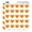 Opaque, variant on Bees are My Bros Funny Humor Heart Shaped Planner Calendar Scrapbook Craft Stickers