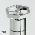 thumbnail image 3 of VIGO Matte Stone Magnolia Composite Rectangular Vessel Bathroom Sink in White with Faucet and Pop-Up Drain in Brushed Nickel-VGT2059, 3 of 14
