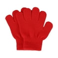 thumbnail image 4 of QBABYOO Kids Gloves Full Finger Knitted Gloves Cold Weather Gloves for Boys & Girls, 4 of 4