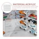 thumbnail image 5 of ColoMX Vitrina de plástico multiusos para figuras en miniatura, modelos de coches, caja con compartimentos, vitrina, 5 of 7
