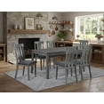 thumbnail image 4 of K-Living 7-Piece Dining Set in Grey, 4 of 6