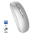 thumbnail image 1 of M103 2.4G + BT5.1 Ratón inalámbrico de modo dual Ratones de oficina ergonómicos 3 engranajes ajustables, 1 of 8