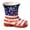 U5-D, variant on 4th of July Decorations Patriotic Boot Planter with USA Flag Design Red White Blue Floral Arrangement Centerpiece for Outdoor Patio Independence Day Memorial Day Party Decor Ceramic Resin Planter