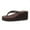 A Brown, variant on Wovix Slippers For Women Thong Sandals Open Toe Lightweight Comfy Shoes Plaid Sandals Indoor Outdoor Shoes Brown 35
