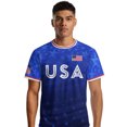 thumbnail image 4 of 2026 New USA Soccer Jersey Mens, United States Jersey Soccer, Crew Neck Short Sleeve Sport Tee for Retro Streetwear Top for Adult(Gray, M), 4 of 4