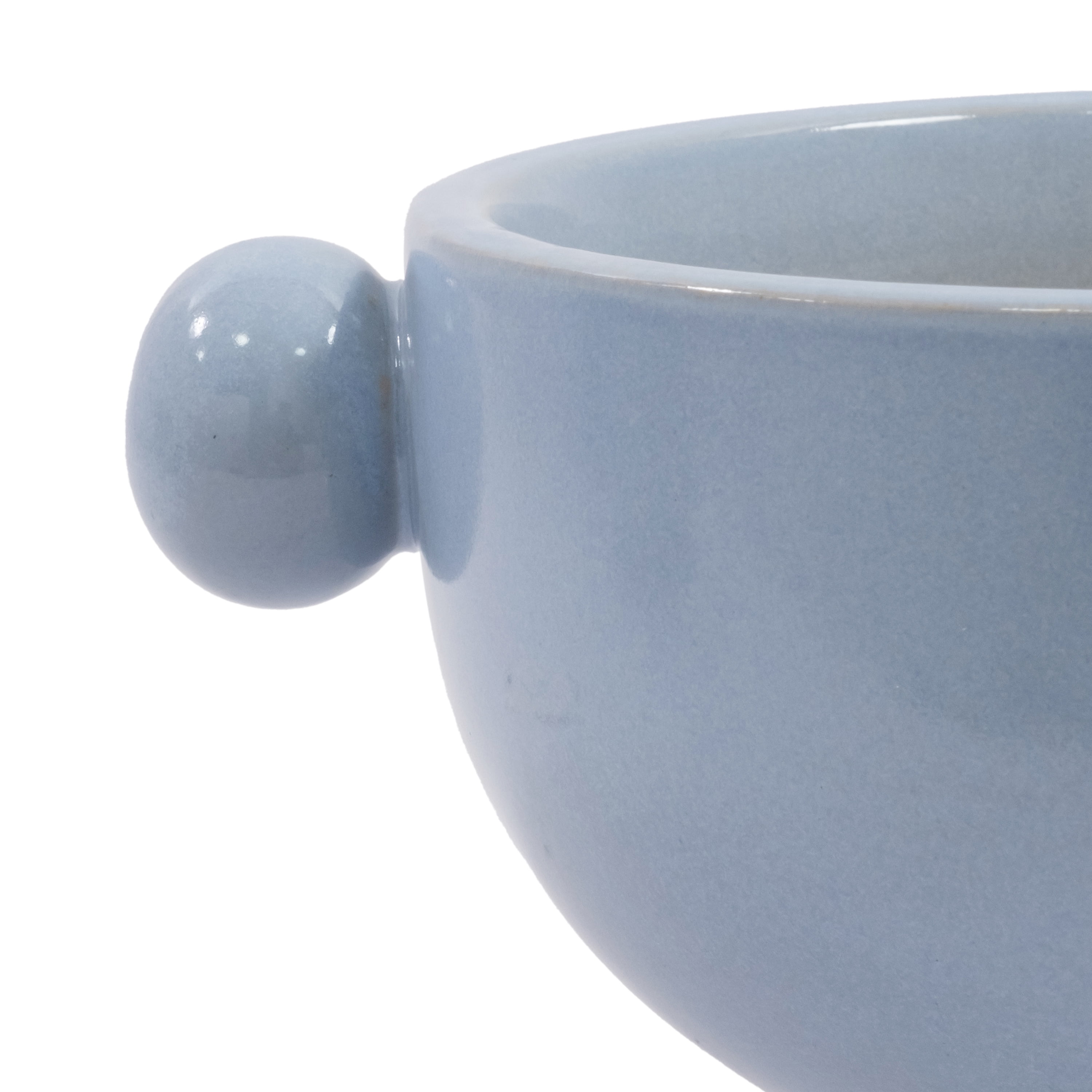 Beautiful 7" Cornflower Handled Ceramic Planter by Drew Barrymore