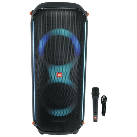 JBL LED Lighting Portable Bluetooth Speaker, Black