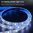 thumbnail image 3 of LED Strip Lights, High Color Rendering Soft Rubber Easy To Install DC5V Waterproof LED Strip Lights with Cutting Mark for 3D Printer, 3 of 7