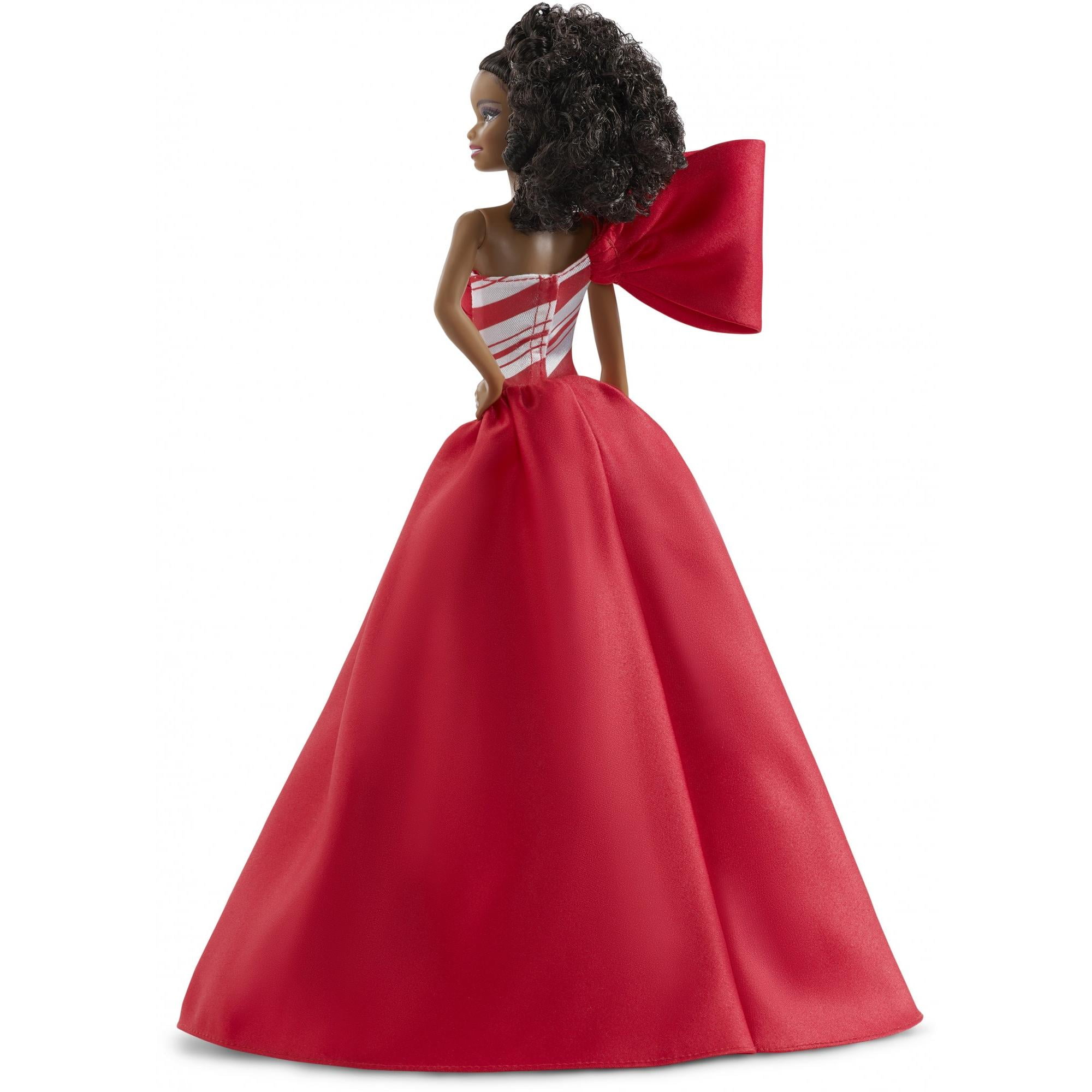 New AFRICAN AMERICAN Doll 2019 HOLIDAY BARBIE In Hand SIGNATURE