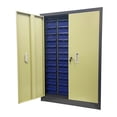 thumbnail image 2 of Techtongda 48 Drawers Spare Parts Cabinet Parts Ark Hardware Tool Cabinet with Door Type, 2 of 12