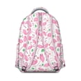 thumbnail image 3 of "Flamingo Print Backpack Gift - Waterproof 15 Inch Laptop Bag, Spacious School Bookbag for College Students", 3 of 6