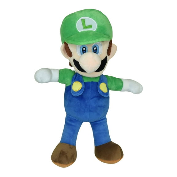 Super Mario 16 Inch Luigi Stuffed Plush Toy Character