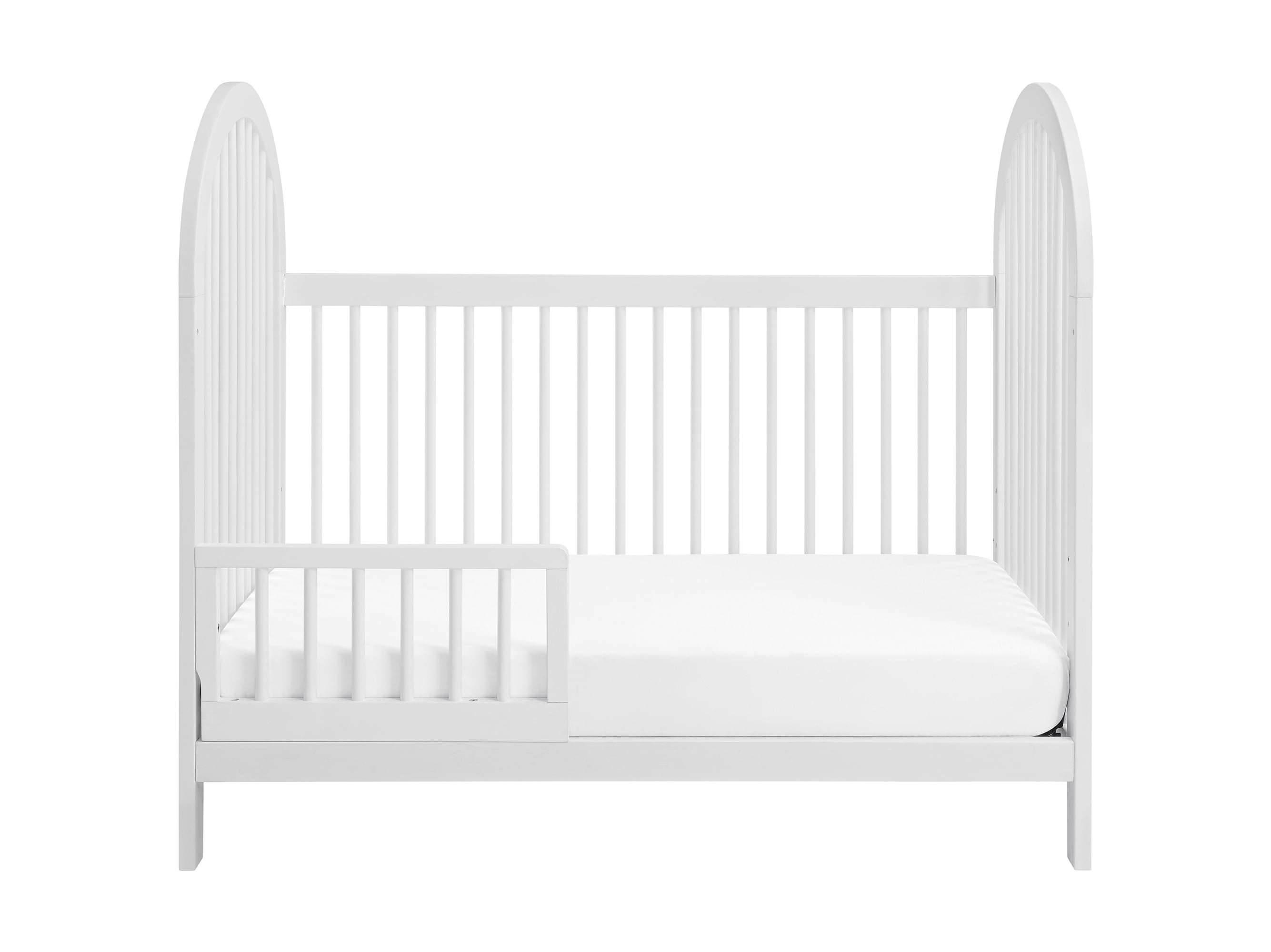 Soho Baby Everlee Convertible Island Crib, Whitewash