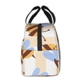 thumbnail image 2 of Lsque A Bee Pattern Lunch Bag Women/Men Insulated Lunch Box,Small Leakproof Cooler Food Lunch Containers Reusable High Capacity Lunch Tote Bags, 2 of 6