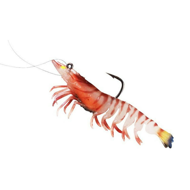 TPE Soft Crayfish Lures Shrimp Fishing for Fresh or Saltwater