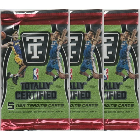 Autographed Basketball Photos - (3) 2017-18 Totally Certified Basketball Hobby Packs -Possible Autographs