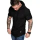 thumbnail image 4 of Sudadera Manga Corta De Verano Con Capucha Para Hombre, 4 of 8
