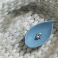 thumbnail image 4 of Organizador de bandeja de joyería de cerámica Azul granate | Collar Pendientes Pulsera Plato de exhibición | Cuenco de almacenamiento de llaves para entrada | Decoración de Mesa de Tocador, 4 of 6