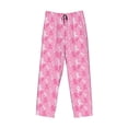 thumbnail image 4 of Goofa Breast Cancer Awareness (3) Printed Soft Pajama Pants for Men, Wide Leg Comfy Casual Lounge Yoga Pants-Large, 4 of 9