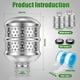 thumbnail image 4 of Bubbler Rociadores 3/4 15 Rosca Aluminio Difusor Inundación Boquilla con Cinta Suave Flujo Metal Bubbler Rociadores Suave Jardín Riego Soaker Rociadores para Jardín Patio, 4 of 7