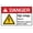 Warning Sign 1, variant on Danger High Voltage Keep Out Serious Shock Or Death No.7042 Sign - 8"x12" Metal Tin Safety Warning Sign for Restricted Access, Electrical Zone