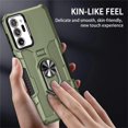 thumbnail image 5 of for Samsung Galaxy Note20 Ultra Case with Metal Ring Kickstand for Women & Men, Heavy-Duty Protection Shockproof Bumper Cover Case for Samsung Galaxy Note 20 Ultra TY Green, 5 of 9