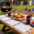 thumbnail image 5 of 20Pcs 4th of July Patriotic Disposable Paper Red White and Blue American Flag Napkins for Veterans Day Election Independence Day Decoration, 5 of 7