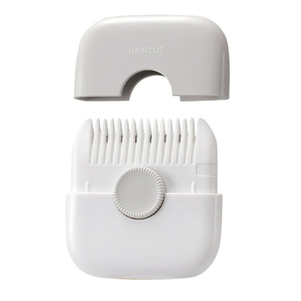 Cortapelo 2 en 1 con cortador de puntas abiertas, diseño doble, cuchillas ajustables e intercambiables para cortar, peinar y aclarar el cabello, portátil para viajes
