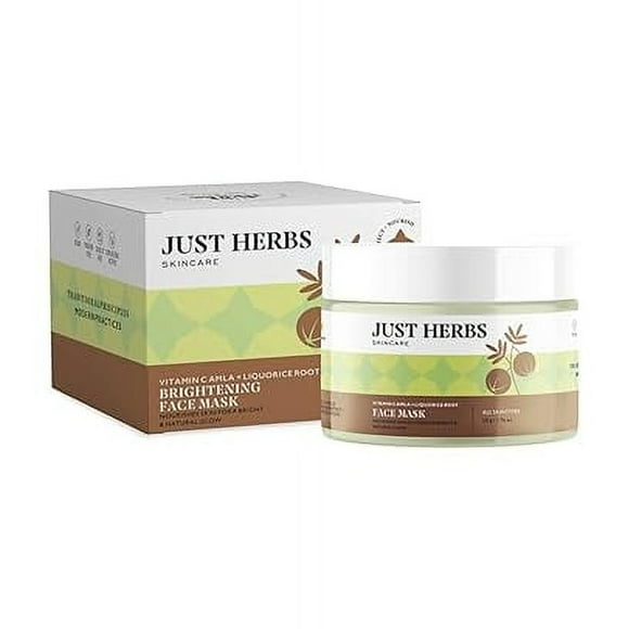 Just Herbs Ayurvedic Vitamin C Face Paclay for De-Tan, Detoxifying & Skin Brightening - 50 gm