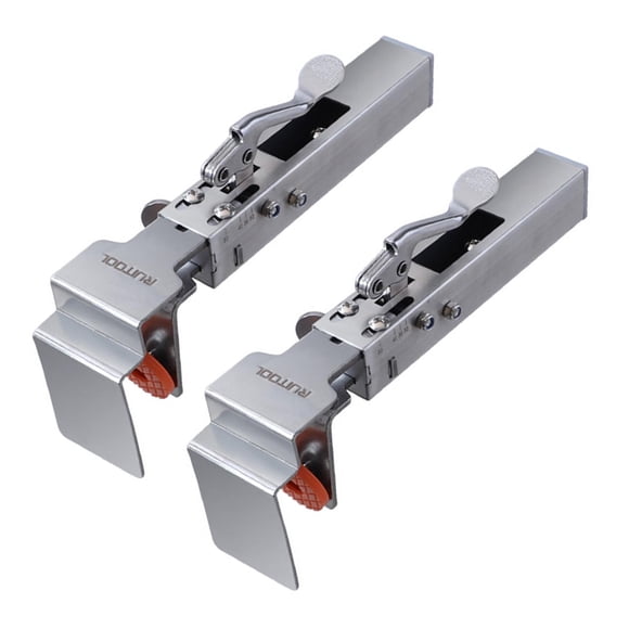 Abrazaderas de fijación de cajón ajustables Zulema 22,1 cm a 25 cm acero inoxidable