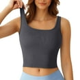 thumbnail image 2 of YAYUBA Tank Tops for Women A Fashionable And Casual Women's Ruffled Sleeveless Breathable Vest Top Workout Tops Basic Going Out Clothes 2026, 2 of 8