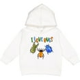 thumbnail image 2 of Inktastic I Love Bugs Toddler Hoodie, 2 of 4