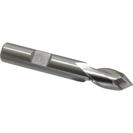 

Melin Tool 3/8 Diam 3/4 LOC 2 Flute 90° Point Angle Cobalt Drill Mill