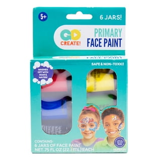 Maydear Face Painting Kit for Kids, 14 Colors Safe and Non-Toxic Water  Based Face Body Paint, Professional Face Painting Makeup Supplies 