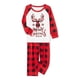 thumbnail image 4 of Pijama navideño familiar a juego Fiomva, pijamas navideños para mujer, hombre y niño, ropa de dormir con estampado de letras, 4 of 8