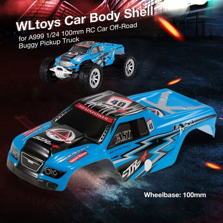 WLtoys Car Body Shell for A999 1/24 100mm Wheelbase RC Car Off-Road Pickup