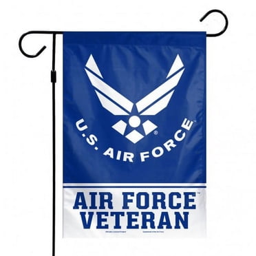 U.S. Air Force Premium Pennant - 12x30 Inch Felt Pennant, Full Color, Sewn Strip For Display