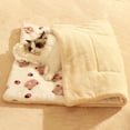 thumbnail image 4 of Cozy Pet Blanket with Adorable Rabbit Pattern Mat Warm Bed Cushion for Indoor Cats, 4 of 4