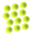 thumbnail image 1 of GOOHOCHY 12Pcs Training Tennis Balls Light Green Durable Felt Fabric for Practice and Machine Use, 1 of 5