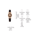 thumbnail image 2 of 5 Piezas Moda De Las Señoras Reloj Set ngro, 2 of 2